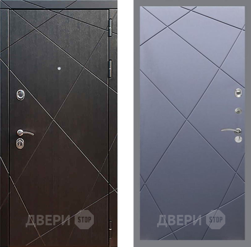 Входная металлическая Дверь Рекс (REX) 13 Венге FL-291 Силк титан в Балашихе