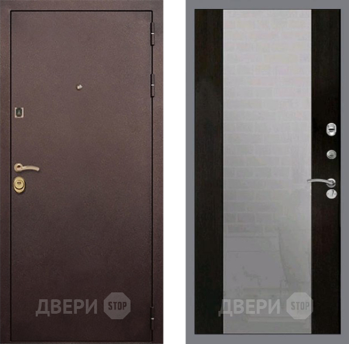 Входная металлическая Дверь Рекс (REX) Лайт 3К СБ-16 Зеркало Венге в Балашихе