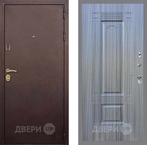 Входная металлическая Дверь Рекс (REX) Лайт 3К FL-2 Сандал грей в Балашихе