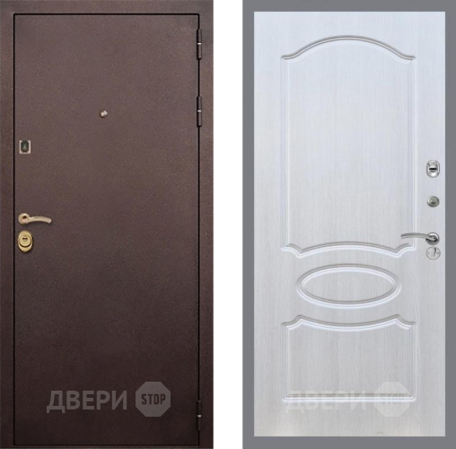 Входная металлическая Дверь Рекс (REX) Лайт 3К FL-128 Лиственница беж в Балашихе