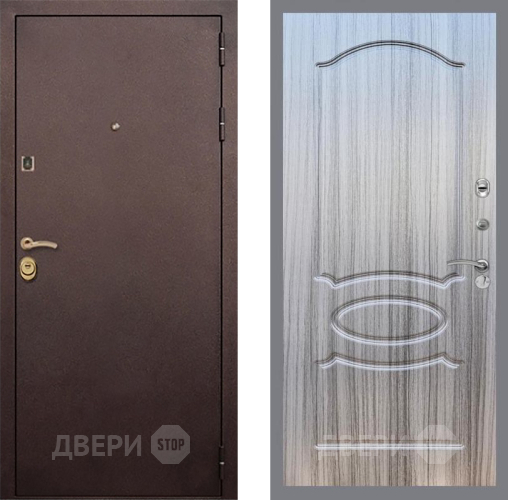 Входная металлическая Дверь Рекс (REX) Лайт 3К FL-128 Сандал грей в Балашихе