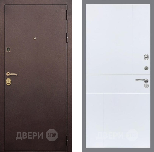 Входная металлическая Дверь Рекс (REX) Лайт 3К FL-290 Силк Сноу в Балашихе