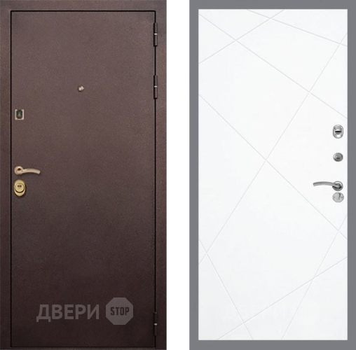 Входная металлическая Дверь Рекс (REX) Лайт 3К FL-291 Силк Сноу в Балашихе