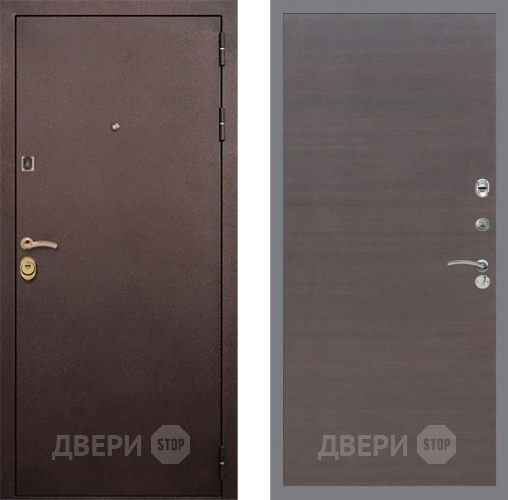 Входная металлическая Дверь Рекс (REX) Лайт 3К GL венге поперечный в Балашихе