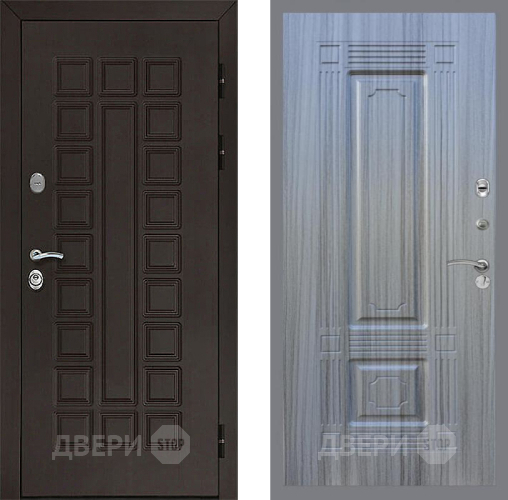Входная металлическая Дверь Рекс (REX) Сенатор 3К FL-2 Сандал грей в Балашихе