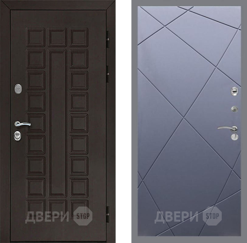 Входная металлическая Дверь Рекс (REX) Сенатор 3К FL-291 Силк титан в Балашихе