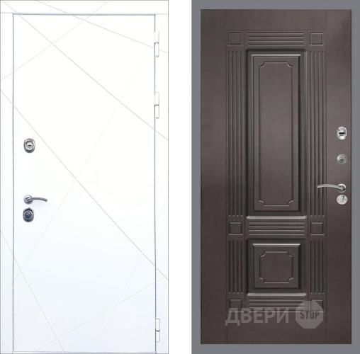 Входная металлическая Дверь Рекс (REX) 13 Силк Сноу FL-2 Венге в Балашихе