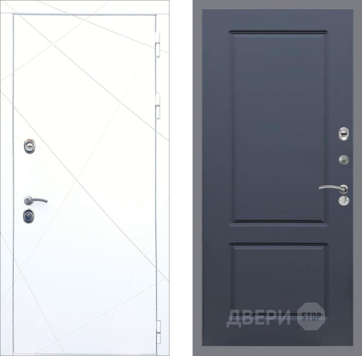 Входная металлическая Дверь Рекс (REX) 13 Силк Сноу FL-117 Силк титан в Балашихе