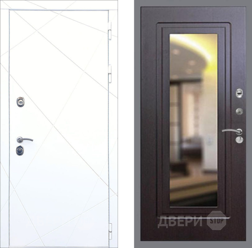 Входная металлическая Дверь Рекс (REX) 13 Силк Сноу FLZ-120 Венге в Балашихе