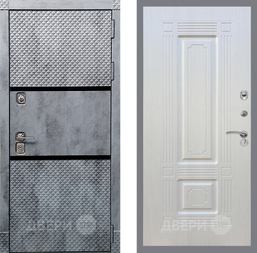 Входная металлическая Дверь Рекс (REX) 15 Бетон Темный FL-2 Лиственница беж в Балашихе