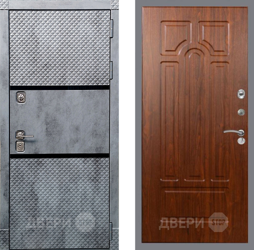 Входная металлическая Дверь Рекс (REX) 15 Бетон Темный FL-58 Морёная берёза в Балашихе
