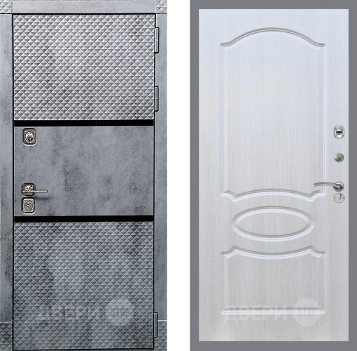Входная металлическая Дверь Рекс (REX) 15 Бетон Темный FL-128 Лиственница беж в Балашихе