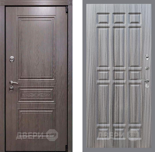 Входная металлическая Дверь Рекс (REX) Премиум-S FL-33 Сандал грей в Балашихе