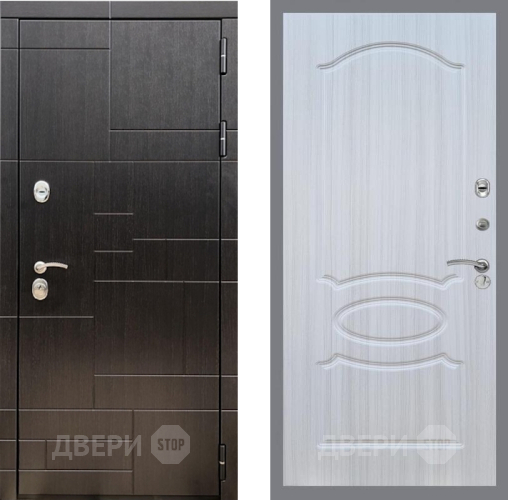 Входная металлическая Дверь Рекс (REX) 20 FL-128 Сандал белый в Балашихе