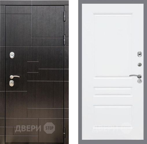 Входная металлическая Дверь Рекс (REX) 20 FL-243 Силк Сноу в Балашихе