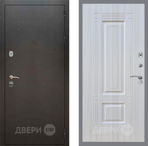 Входная металлическая Дверь Рекс (REX) 5 Серебро Антик FL-2 Сандал белый в Балашихе