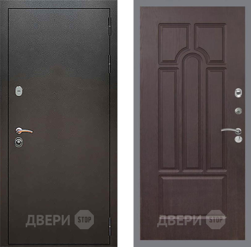 Входная металлическая Дверь Рекс (REX) 5 Серебро Антик FL-58 Венге в Балашихе