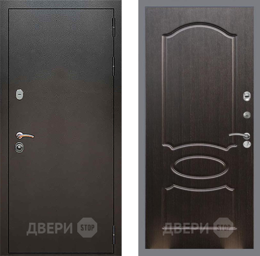 Входная металлическая Дверь Рекс (REX) 5 Серебро Антик FL-128 Венге светлый в Балашихе