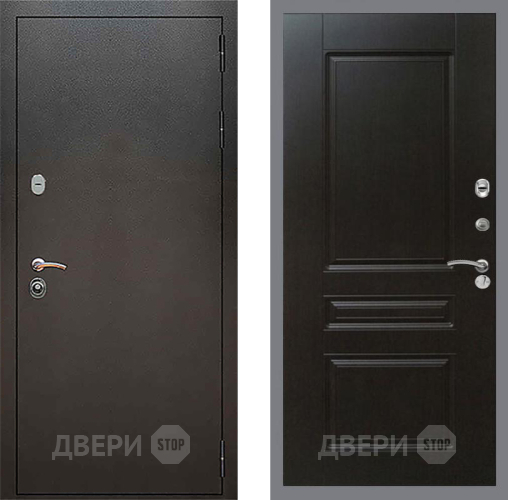 Входная металлическая Дверь Рекс (REX) 5 Серебро Антик FL-243 Венге в Балашихе