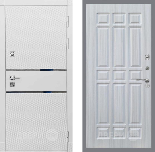 Входная металлическая Дверь Рекс (REX) 15 Силк Сноу FL-33 Сандал белый в Балашихе