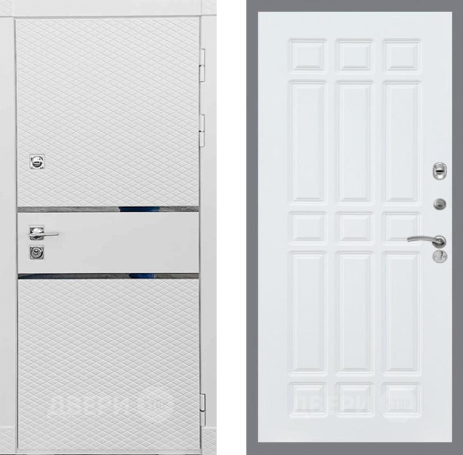 Входная металлическая Дверь Рекс (REX) 15 Силк Сноу FL-33 Силк Сноу в Балашихе