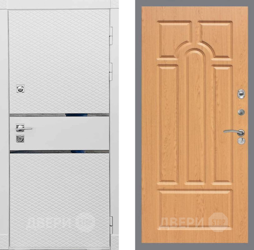 Входная металлическая Дверь Рекс (REX) 15 Силк Сноу FL-58 Дуб в Балашихе