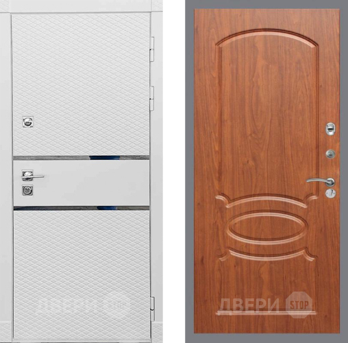 Входная металлическая Дверь Рекс (REX) 15 Силк Сноу FL-128 Морёная берёза в Балашихе