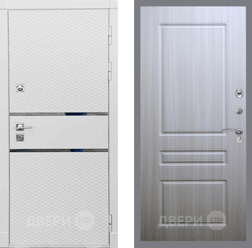 Входная металлическая Дверь Рекс (REX) 15 Силк Сноу FL-243 Сандал белый в Балашихе