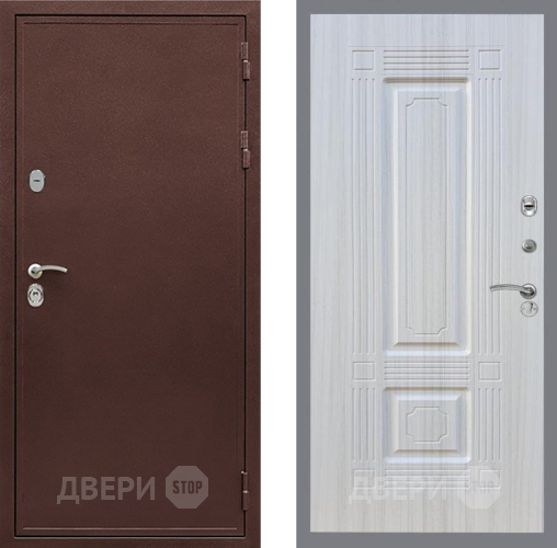 Входная металлическая Дверь Рекс (REX) 5А FL-2 Сандал белый в Балашихе