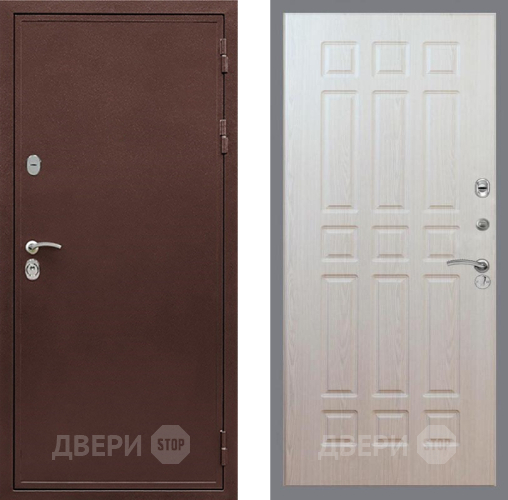 Входная металлическая Дверь Рекс (REX) 5А FL-33 Беленый дуб в Балашихе