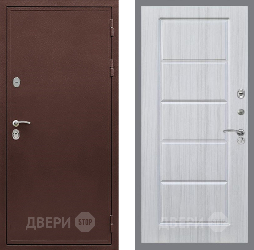 Входная металлическая Дверь Рекс (REX) 5А FL-39 Сандал белый в Балашихе