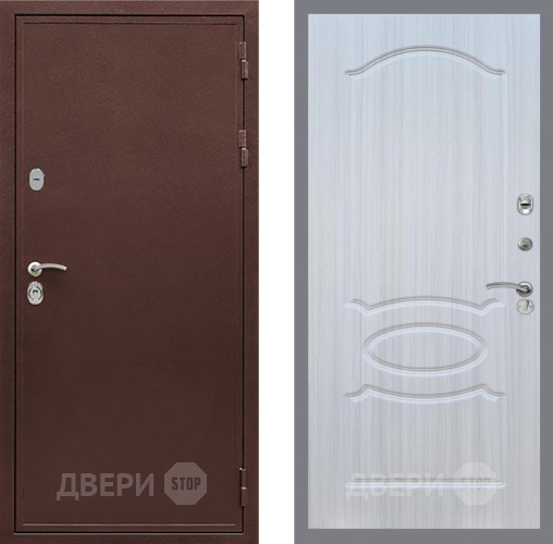 Входная металлическая Дверь Рекс (REX) 5А FL-128 Сандал белый в Балашихе