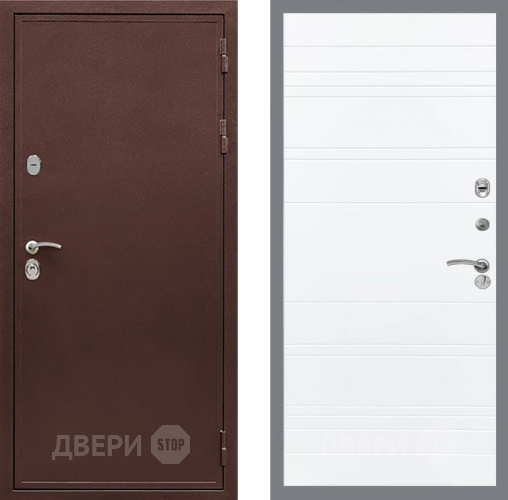 Входная металлическая Дверь Рекс (REX) 5А Line Силк Сноу в Балашихе