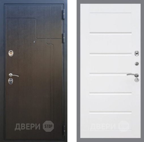 Входная металлическая Дверь Рекс (REX) Премиум-246 Сити Белый ясень в Балашихе