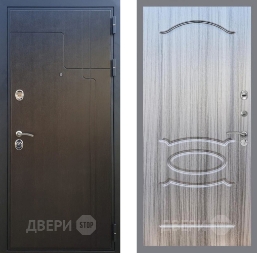 Входная металлическая Дверь Рекс (REX) Премиум-246 FL-128 Сандал грей в Балашихе