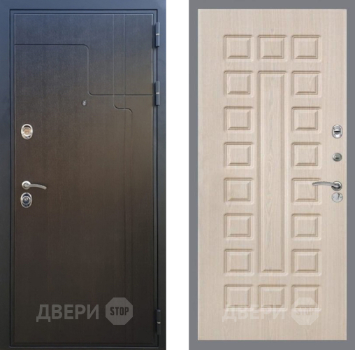 Входная металлическая Дверь Рекс (REX) Премиум-246 FL-183 Беленый дуб в Балашихе