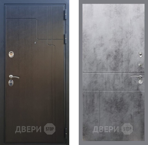 Входная металлическая Дверь Рекс (REX) Премиум-246 FL-290 Бетон темный в Балашихе