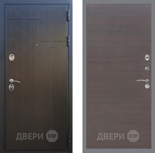 Входная металлическая Дверь Рекс (REX) Премиум-246 GL венге поперечный в Балашихе