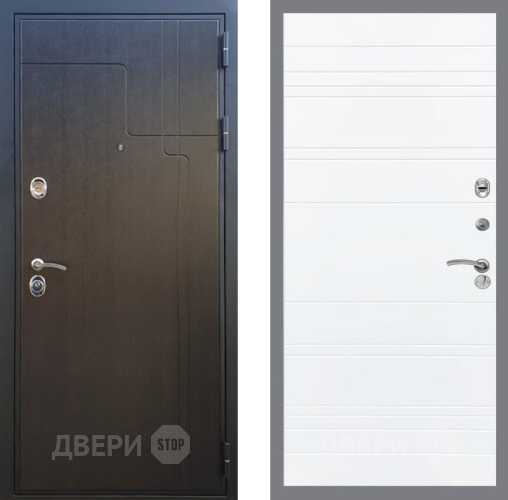 Дверь Рекс (REX) Премиум-246 Line Силк Сноу в Балашихе