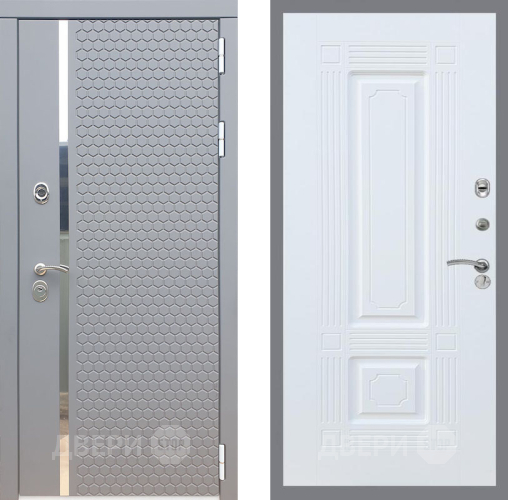 Входная металлическая Дверь Рекс (REX) 24 FL-2 Силк Сноу в Балашихе