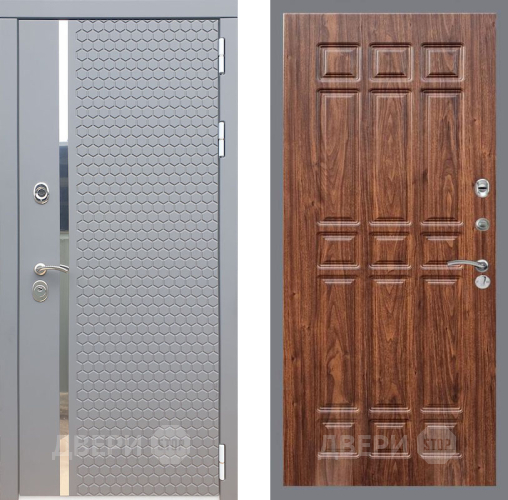Дверь Рекс (REX) 24 FL-33 орех тисненый в Балашихе