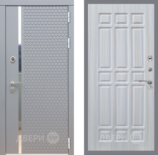 Входная металлическая Дверь Рекс (REX) 24 FL-33 Сандал белый в Балашихе
