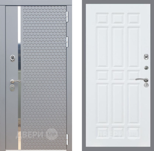 Входная металлическая Дверь Рекс (REX) 24 FL-33 Силк Сноу в Балашихе