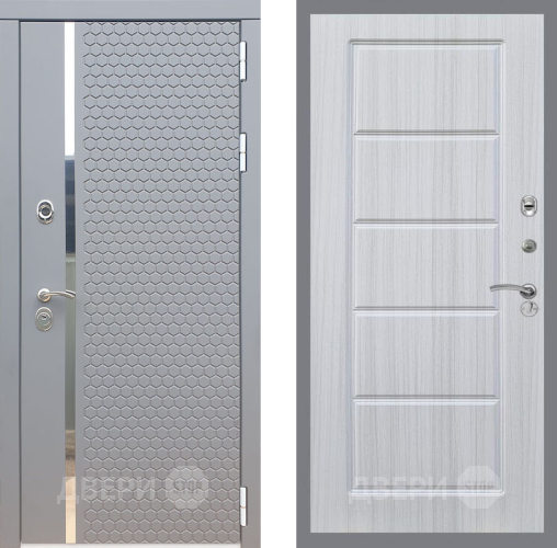 Входная металлическая Дверь Рекс (REX) 24 FL-39 Сандал белый в Балашихе