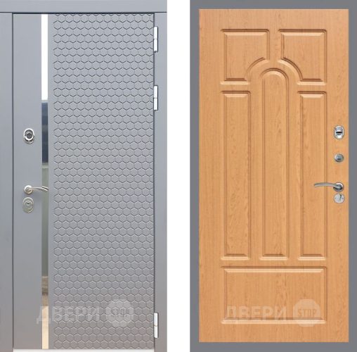 Входная металлическая Дверь Рекс (REX) 24 FL-58 Дуб в Балашихе