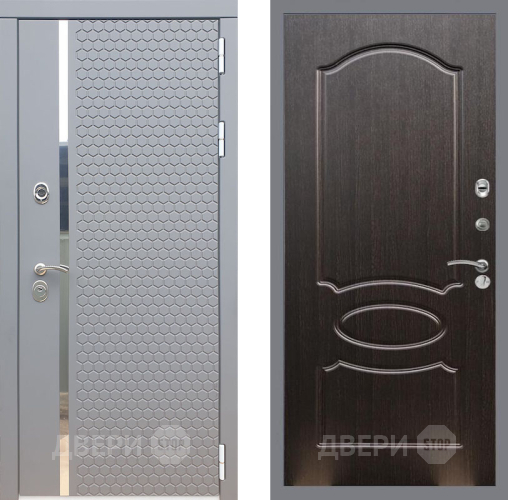 Входная металлическая Дверь Рекс (REX) 24 FL-128 Венге светлый в Балашихе
