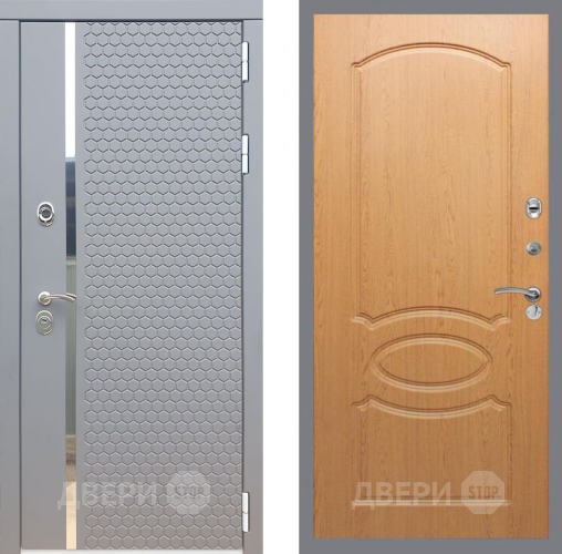 Входная металлическая Дверь Рекс (REX) 24 FL-128 Дуб в Балашихе