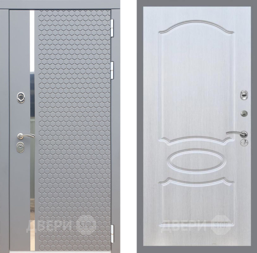 Входная металлическая Дверь Рекс (REX) 24 FL-128 Лиственница беж в Балашихе