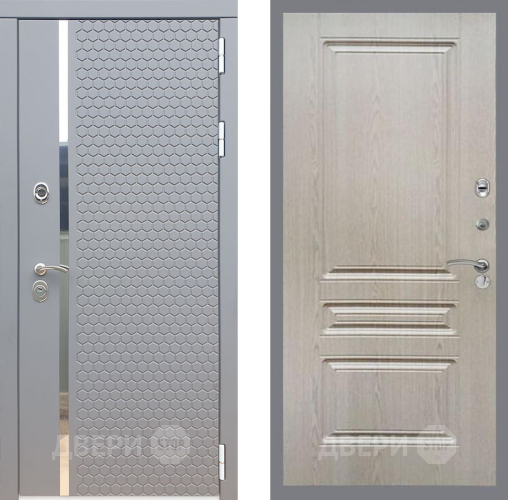 Входная металлическая Дверь Рекс (REX) 24 FL-243 Беленый дуб в Балашихе