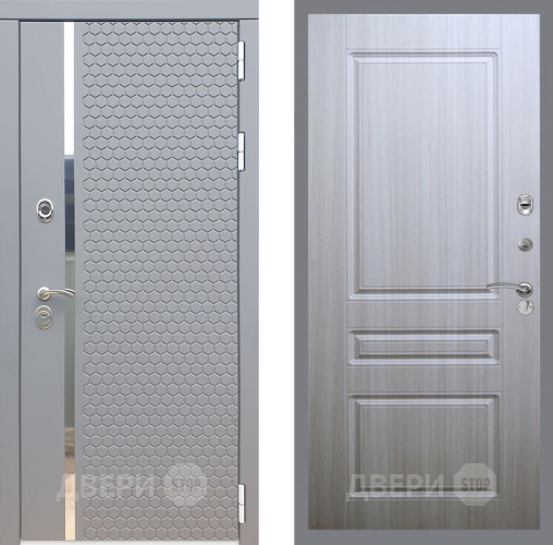 Входная металлическая Дверь Рекс (REX) 24 FL-243 Сандал белый в Балашихе